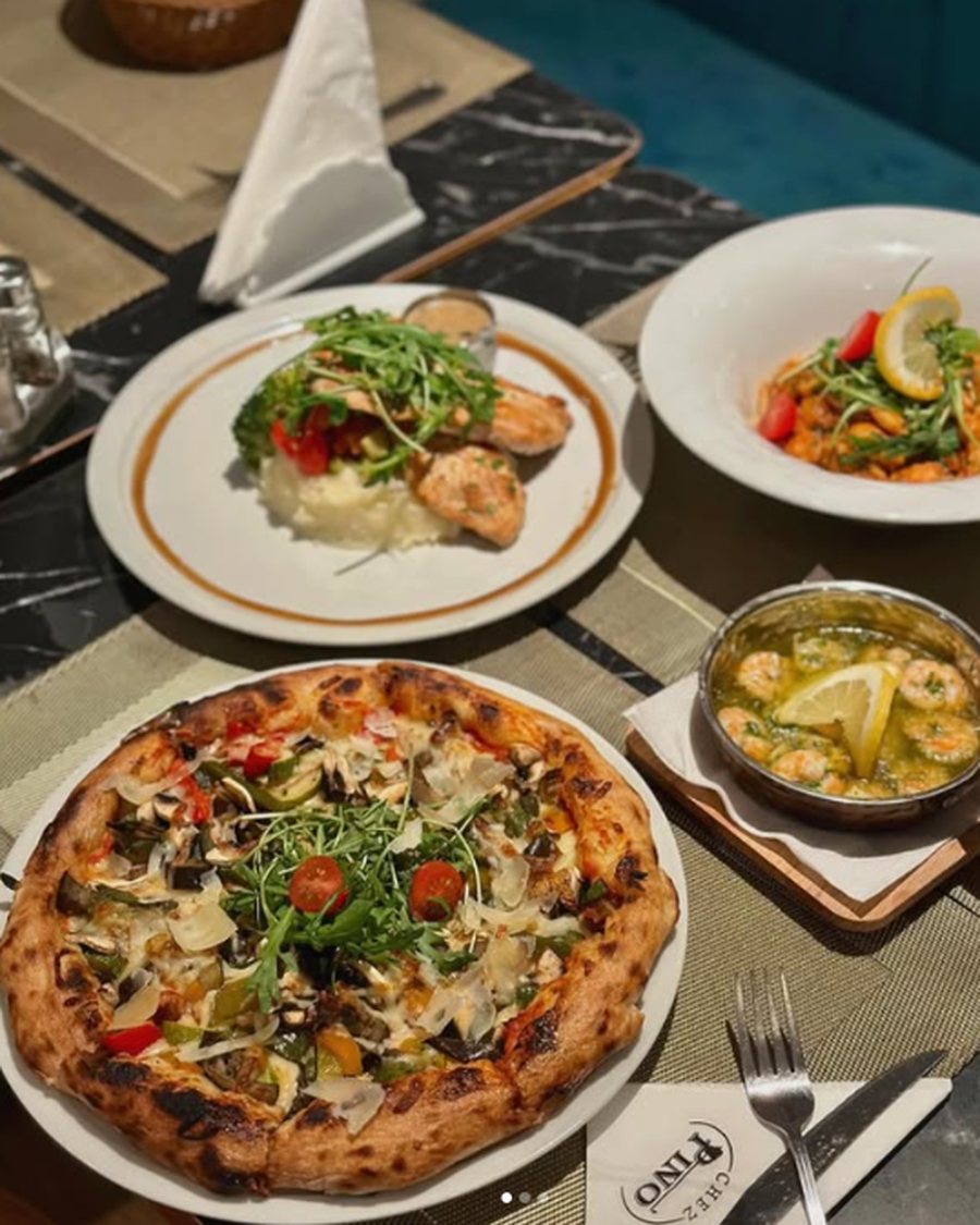 Pizza, salade & pâtes